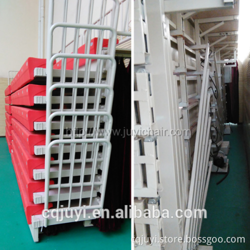 JY-750 retractable bleacher retractable grand stand stadium sports Retractable Stadium Seating retractable platform telescoping